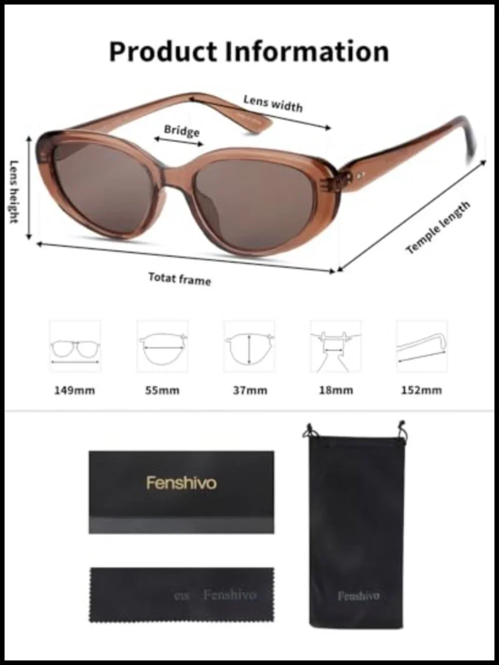 Retro Y2K Thin Skinny Cat Eye Sunglasses with Polarized Lenses
